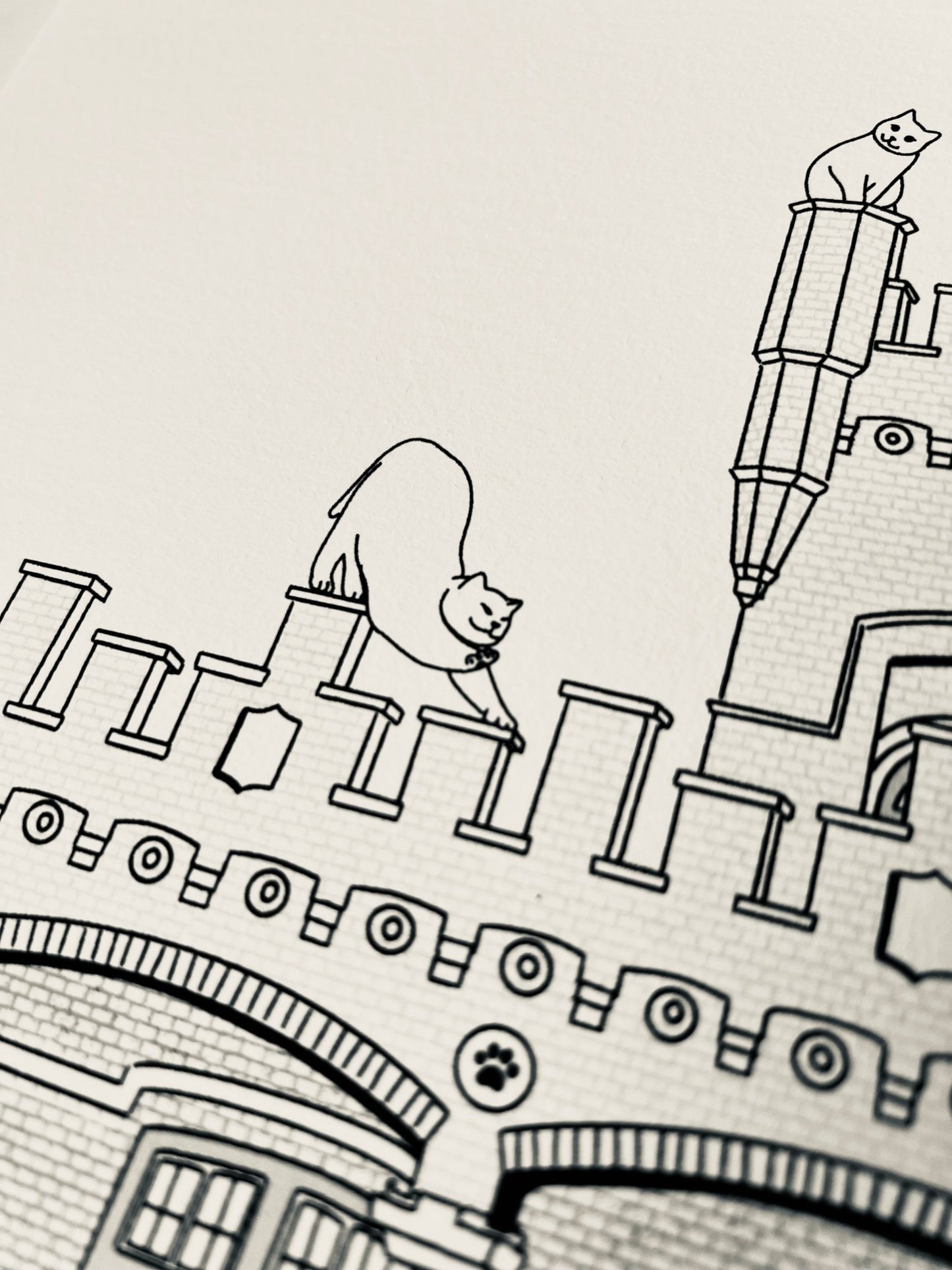 "Aalst train station" - Art Print - Catnip