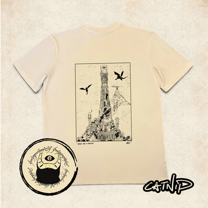 "Barad-Dûr in Meowdor" - T-shirt - Catnip