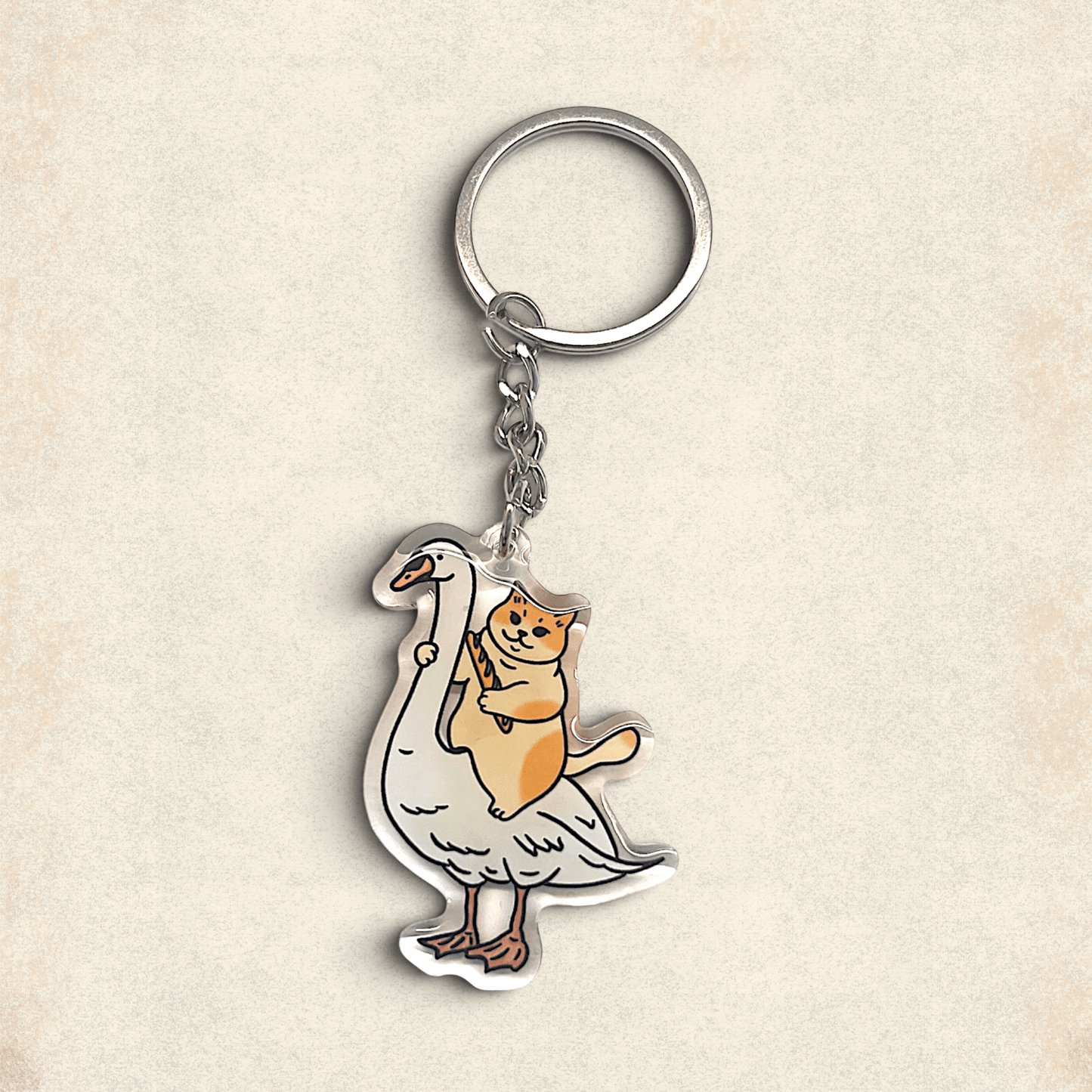 Cat Keychain - Bob Baguette - Catnip