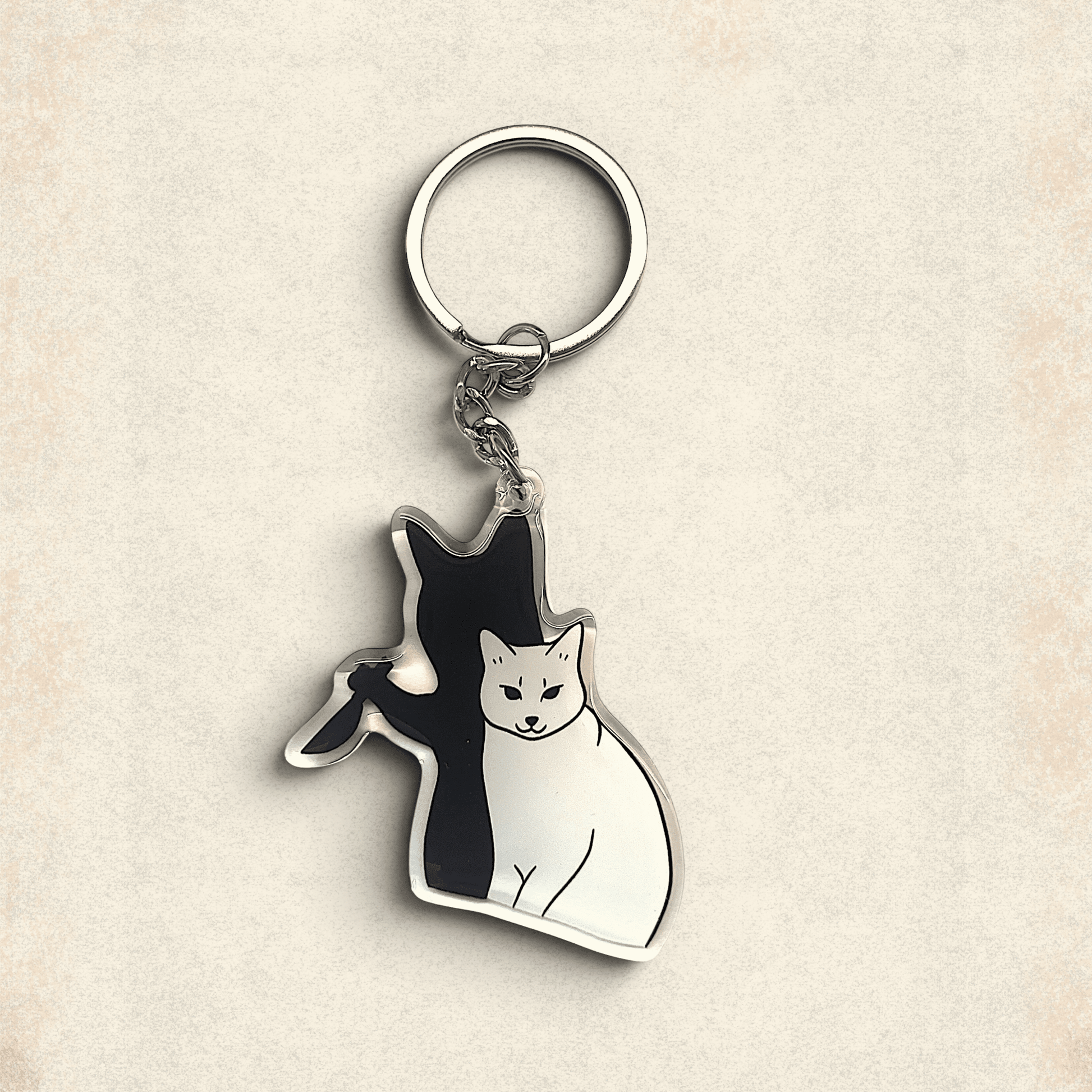 Cat Keychain - Chaos is within me - Catnip