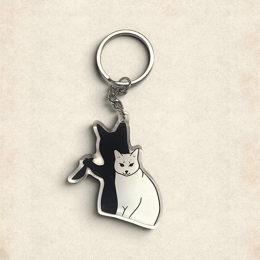 Cat Keychain - Chaos is within me - Catnip
