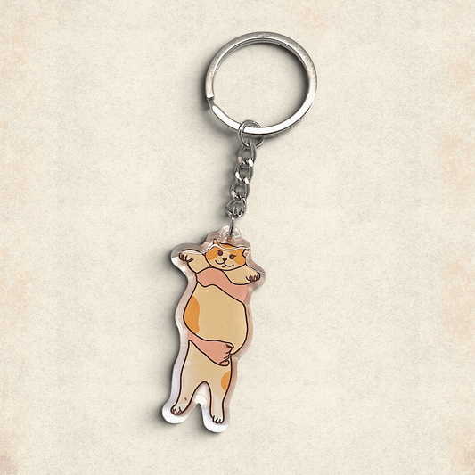 Cat Keychain - Put me down pls - Catnip