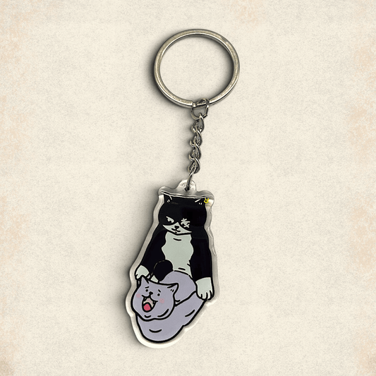 Cat Keychain - Say my name! - Catnip