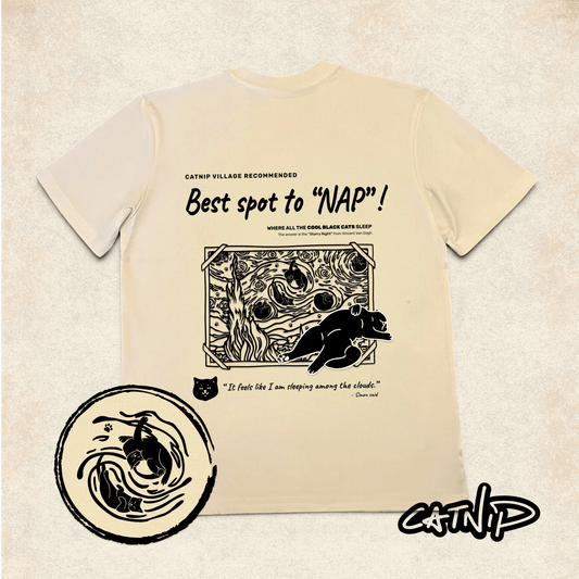"Catty Night" - T-shirt - Catnip