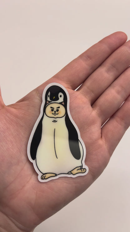 Cat sticker - Penguin Cat