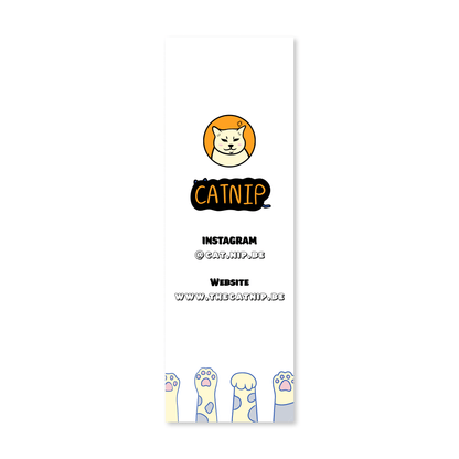 "Put me the fuck down" Bookmark - Catnip