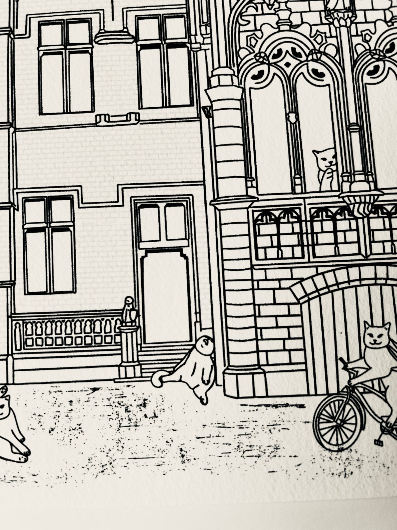"Schepenhuis in Aalst" - Art Print - Catnip