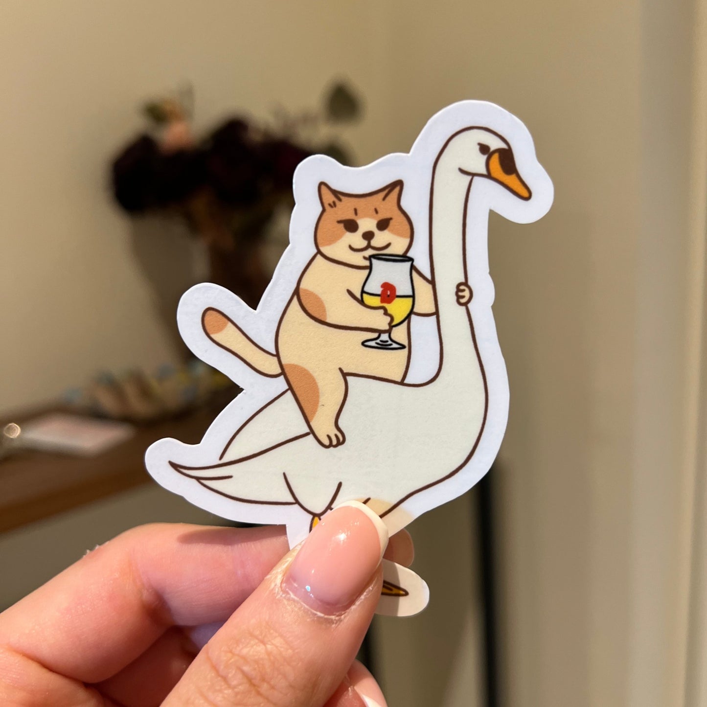 Sticker - Bob with Duvel beer - Catnip