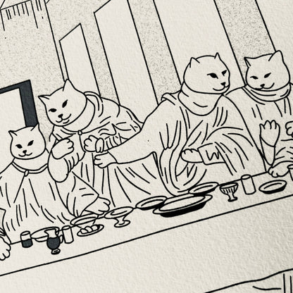 "The last treats" - Art Print - Catnip
