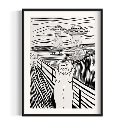 "The Meow" - Art Print - Catnip